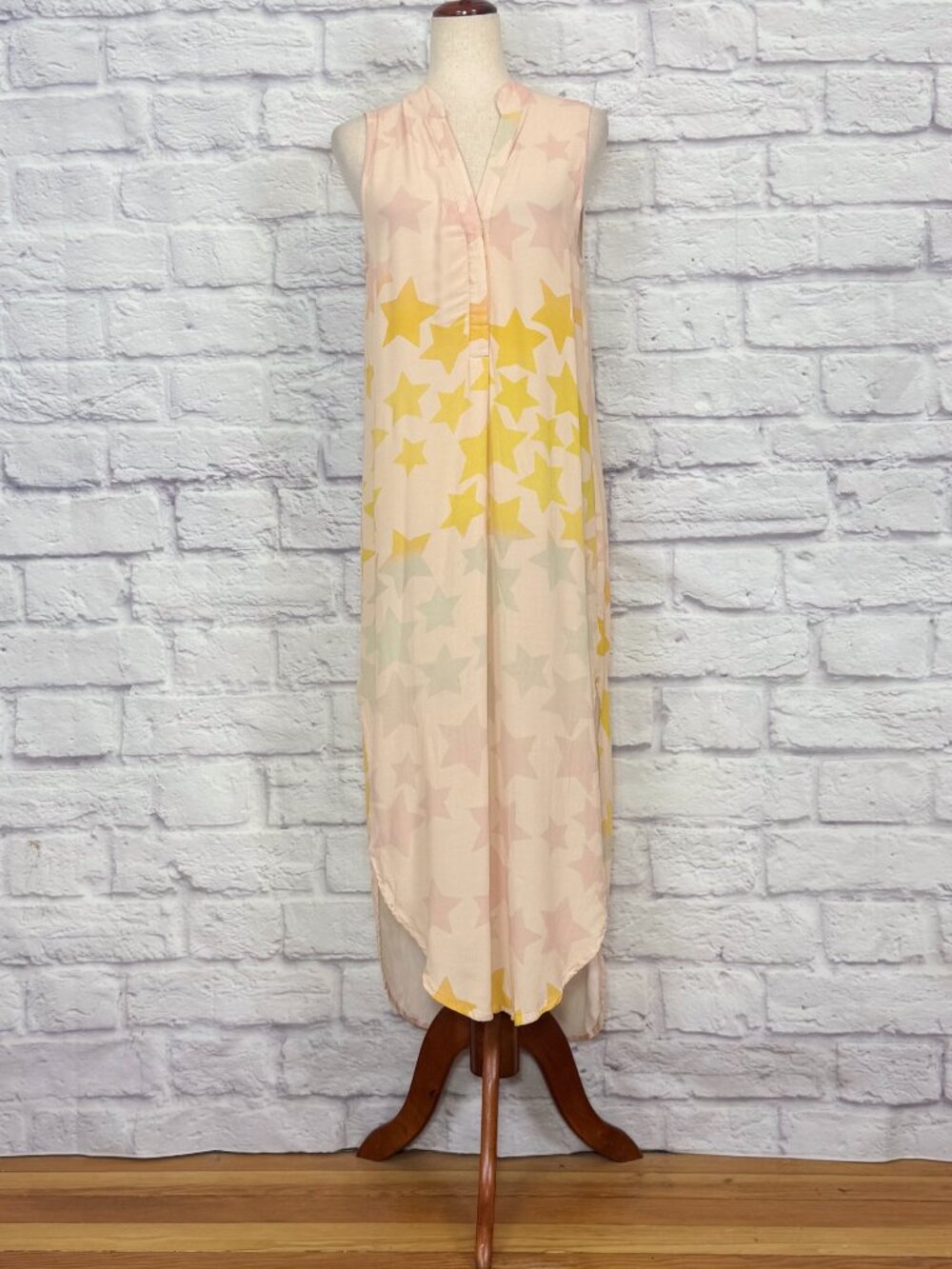 Mara Hoffman Pink Star Blast Shirt Dress